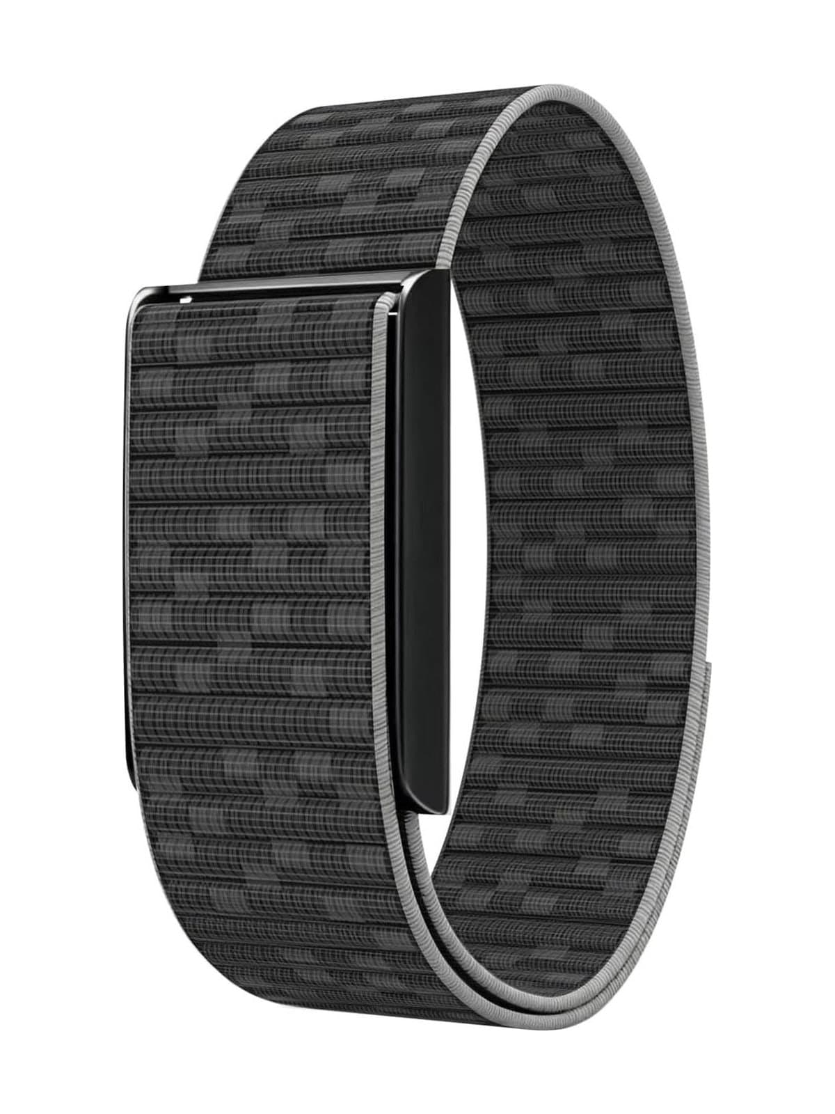Active-Weave Loop Band for Amazfit Helio in Black & Grey / Black Frame