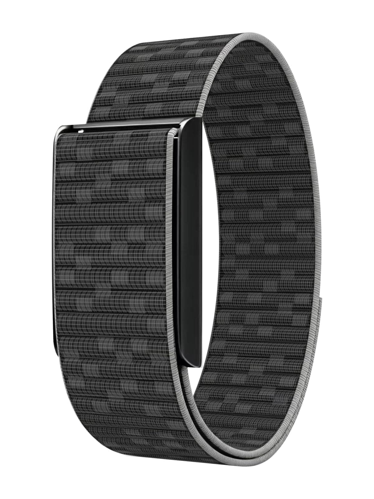Active-Weave Loop Band for Amazfit Helio in Black & Grey / Black Frame